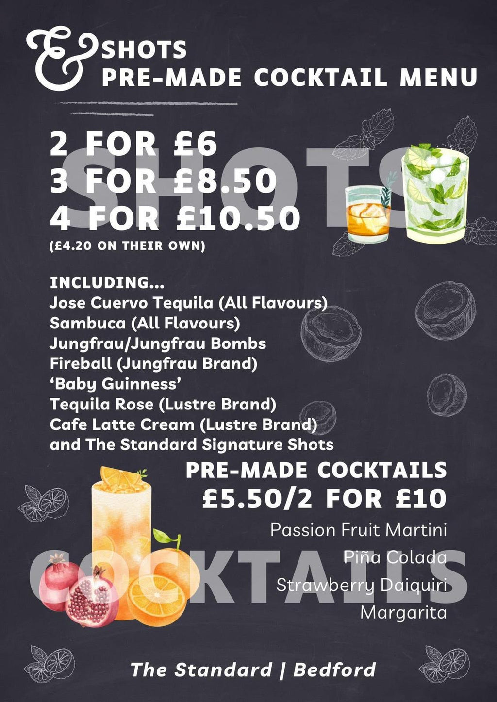 Bedford Under 35s Singles Night at The Standard Friday 14th November 7.30pm