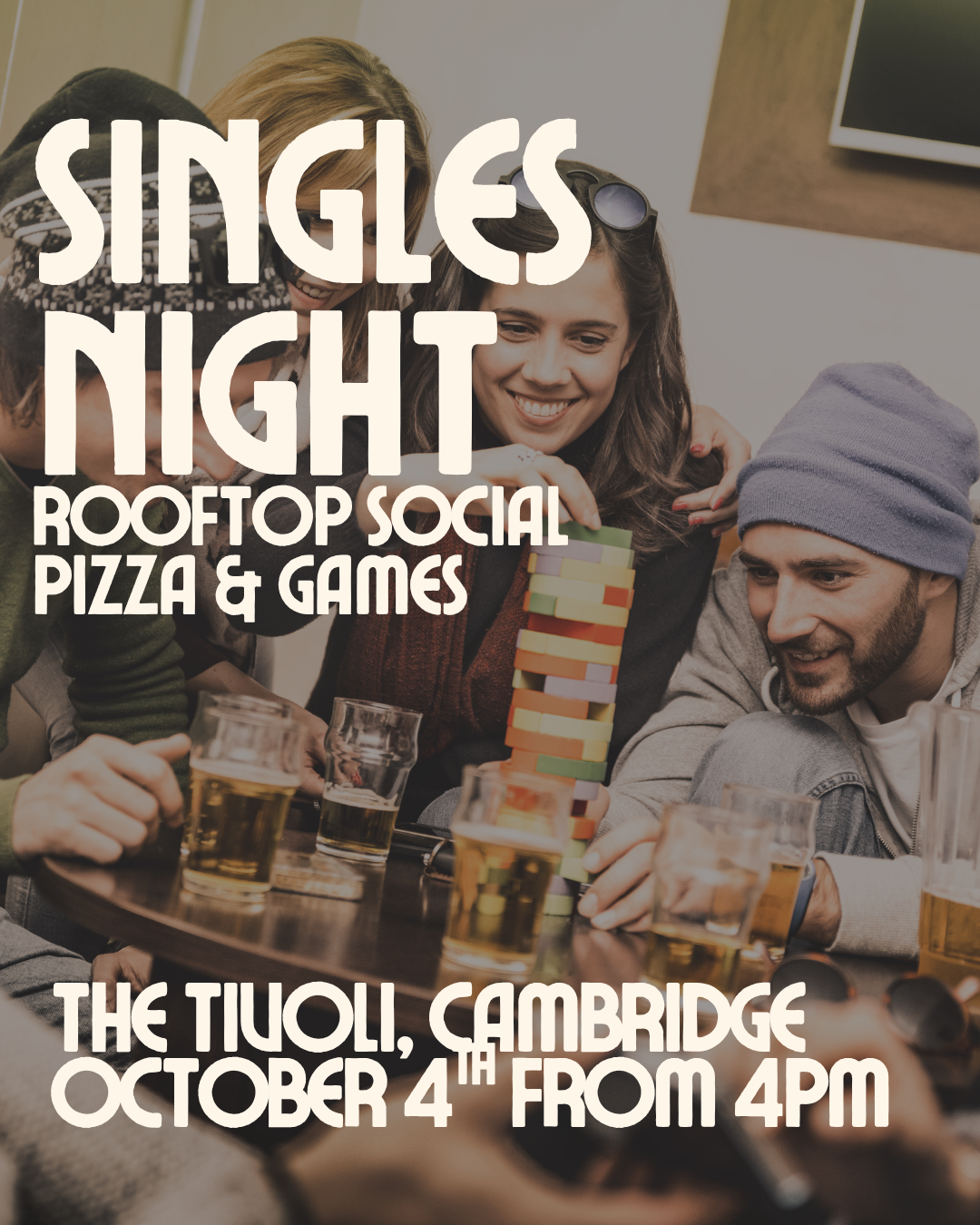 Singles Games Night, Cambridge 4th October