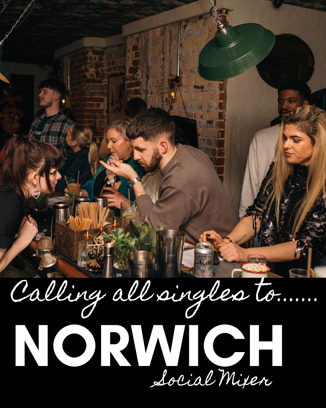 Norwich Social Mixer, 11th & Social - 30th April, 7.30pm - All ages welcome.