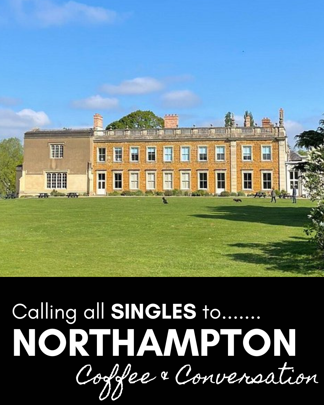 Northampton, Depalpre Abbey, Coffee &amp; Conversation, 11th April 10.30am - All ages and dogs welcome.