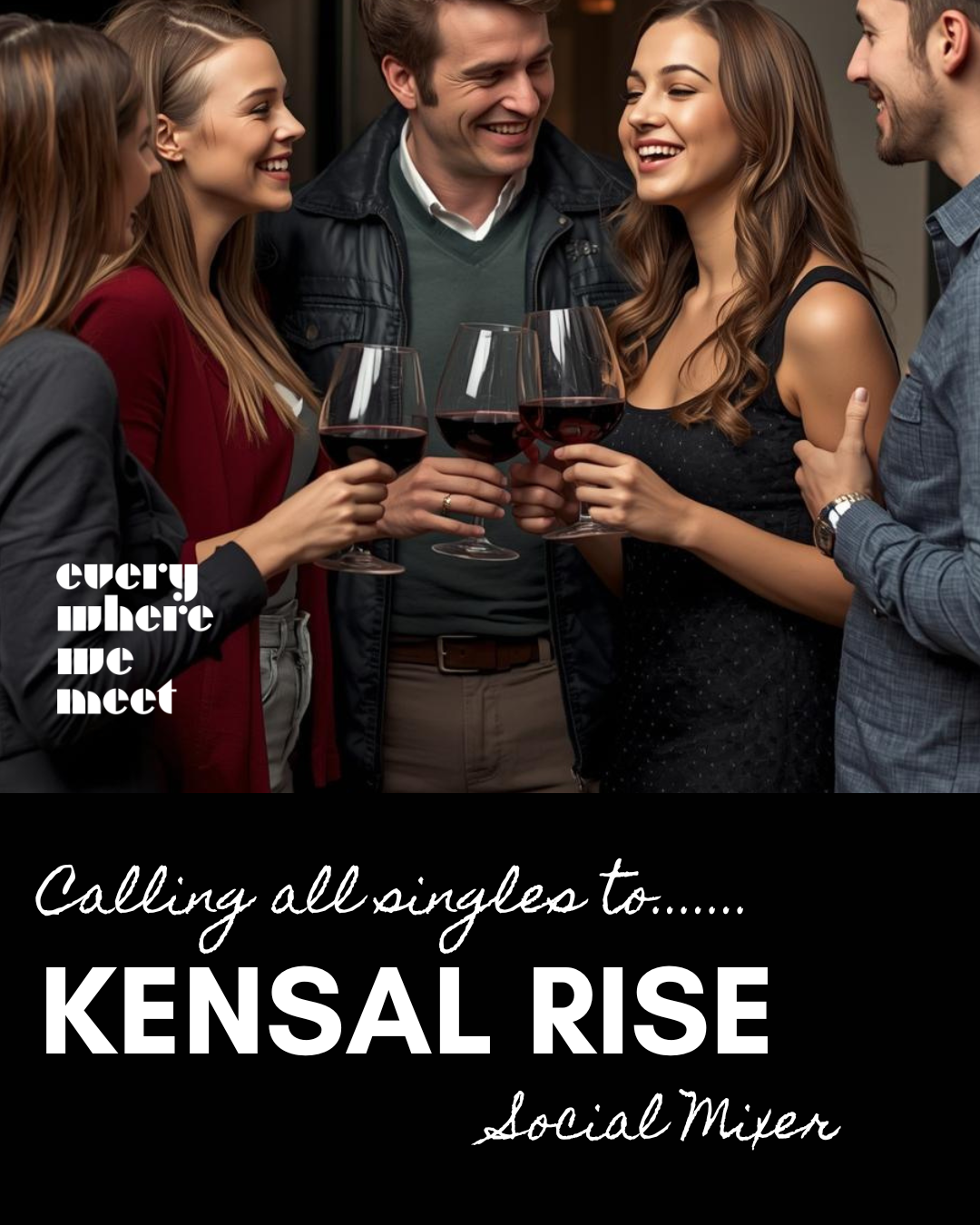 NW10 Kensal Rise - Social Mixer @ One One Six Wine Bar 28th March 6pm