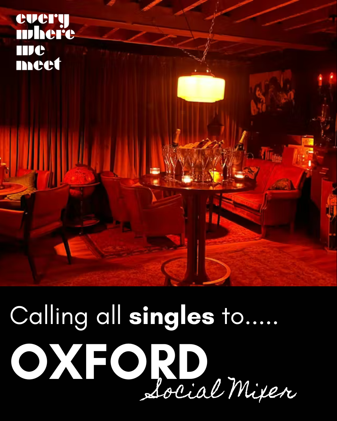 Oxford Social Mixer at Lynrace Spirit on 22nd April at 7.30pm