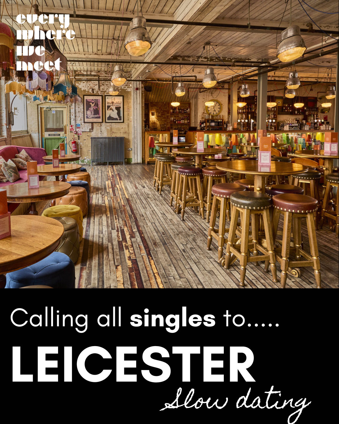 Leicester Cosy Club - Double Dating, 35-55yrs Guideline - 2nd July 7.30pm