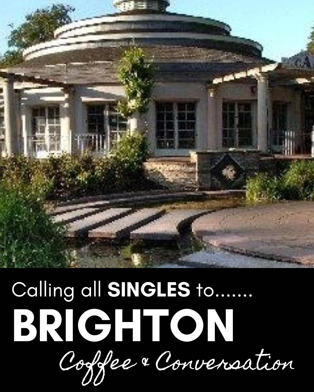 Brighton, Preston Park, Coffee &amp; Conversation. 26th 10.30am - All ages, dogs welcome.