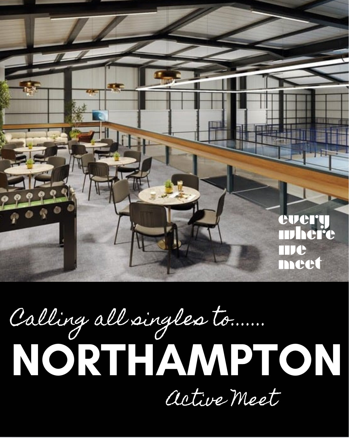 Northampton Singles Padel Session At Padel Social House Friday 24th April 7pm