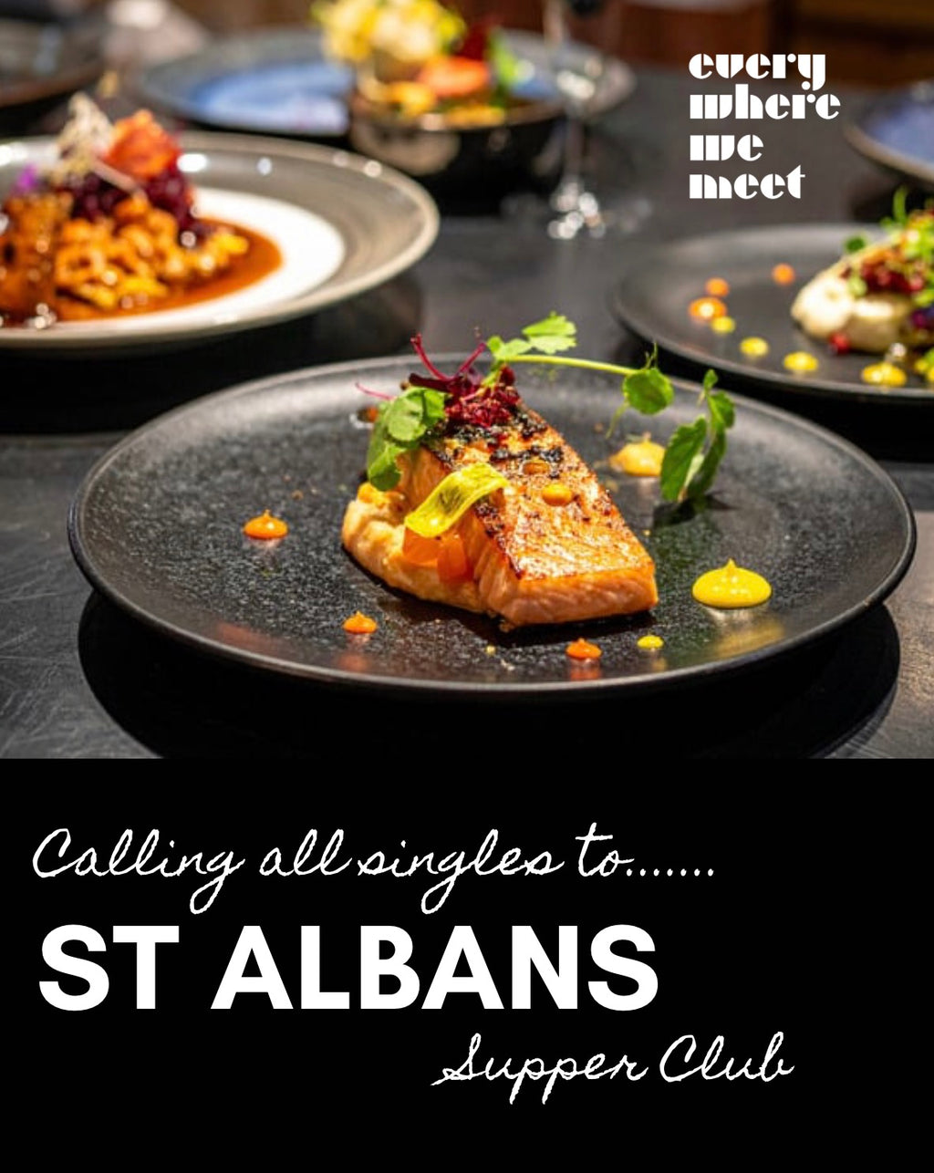St. Albans Over 40s Supper Social At The Hub On Verulam on Thursday 19th February 7pm