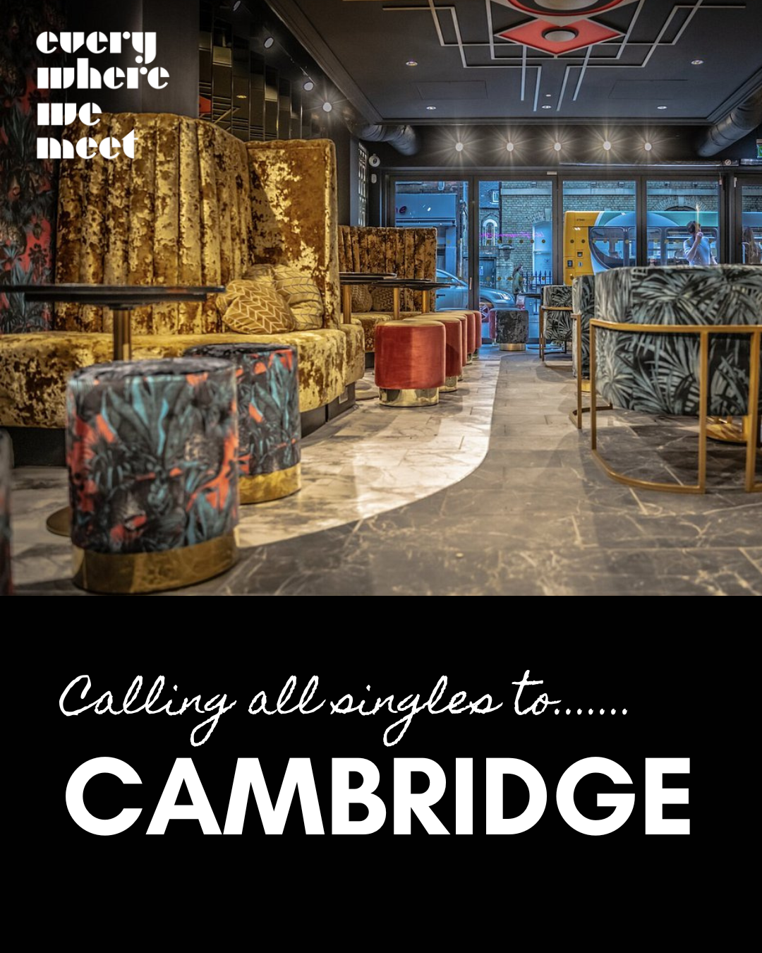 Cambridge Social Mixer At The Lab On Thursday 5th February 7.30pm