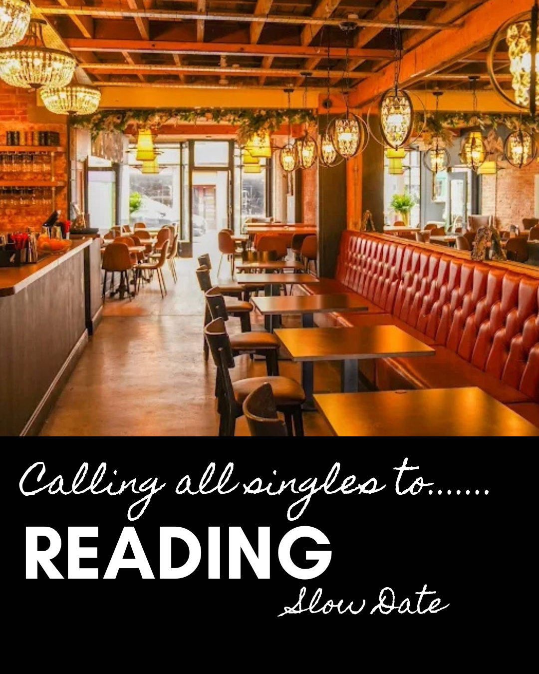 Reading Slow Date At Angel Bar Friday 10th April 7.00pm