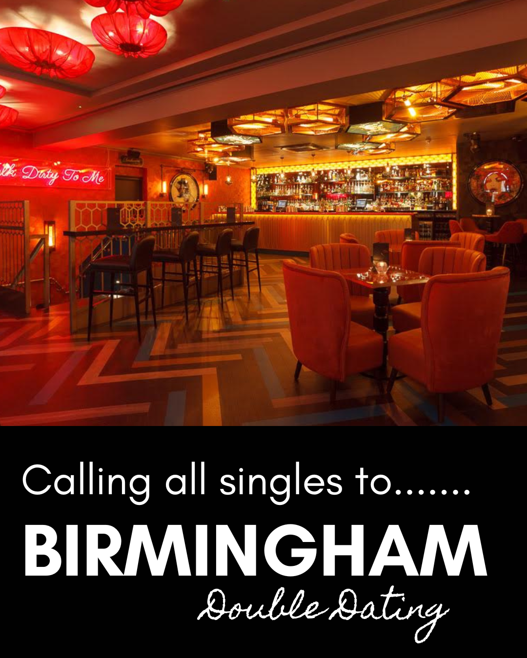 Birmingham Over 35s Double Dating - Dirty Martini, 24th June 7.30pm