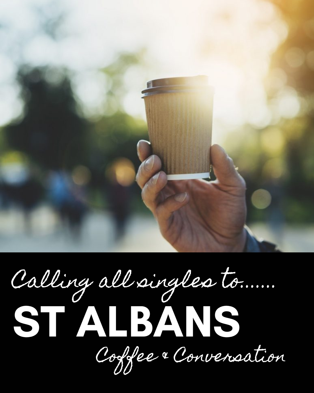 St Albans Coffee & Conversation @ Verulamiuam Park Sunday 8th 10.30am