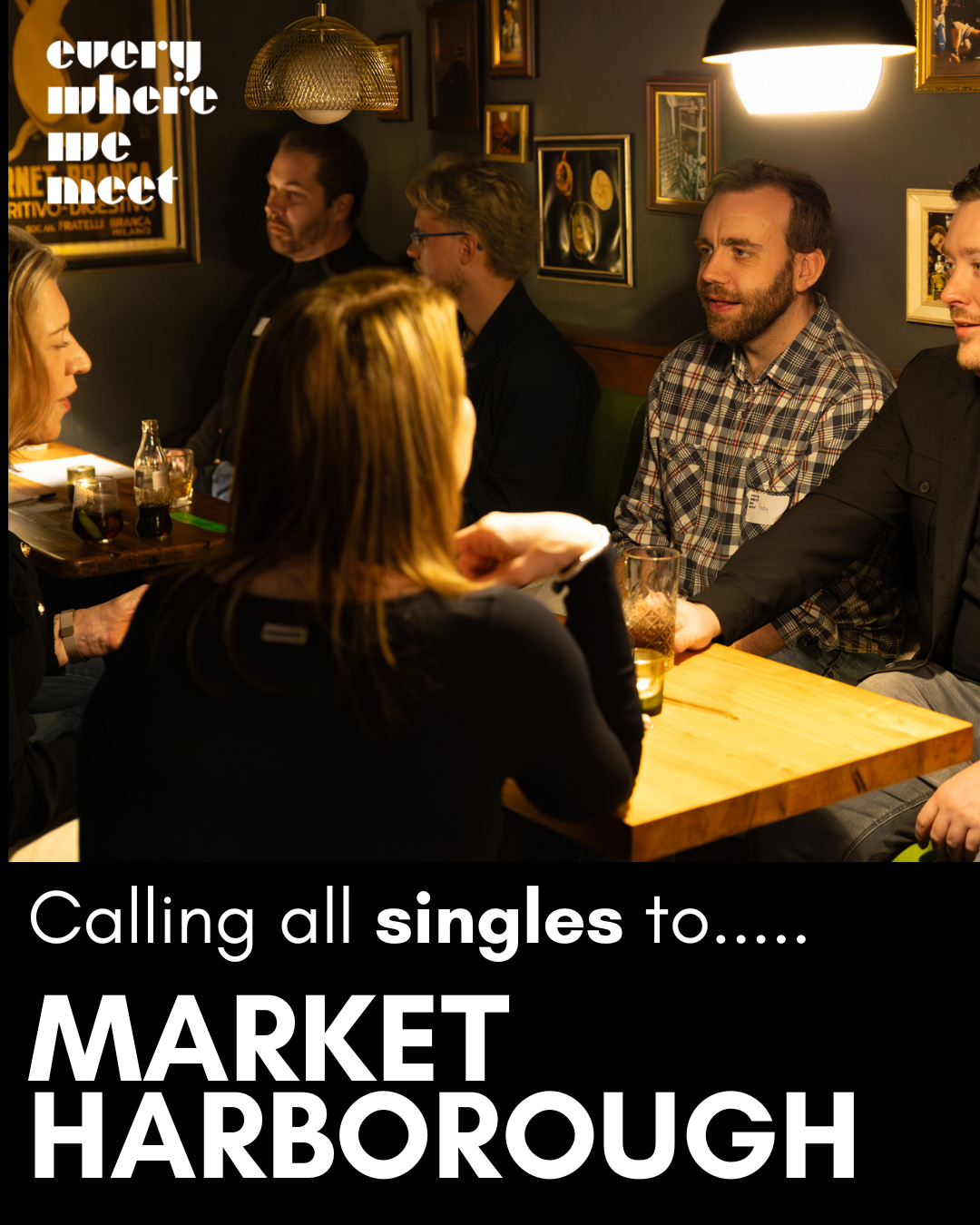 Market Harborough, Slow Dating, 28th July, 7.30pm - All ages.