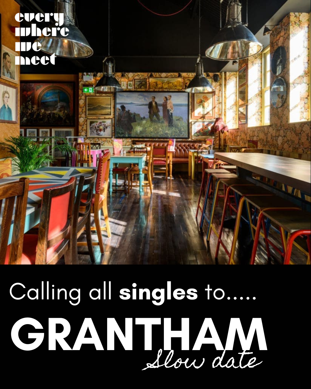 Grantham, Cinco Lounge - Slow dating, 28th May 7.30pm
