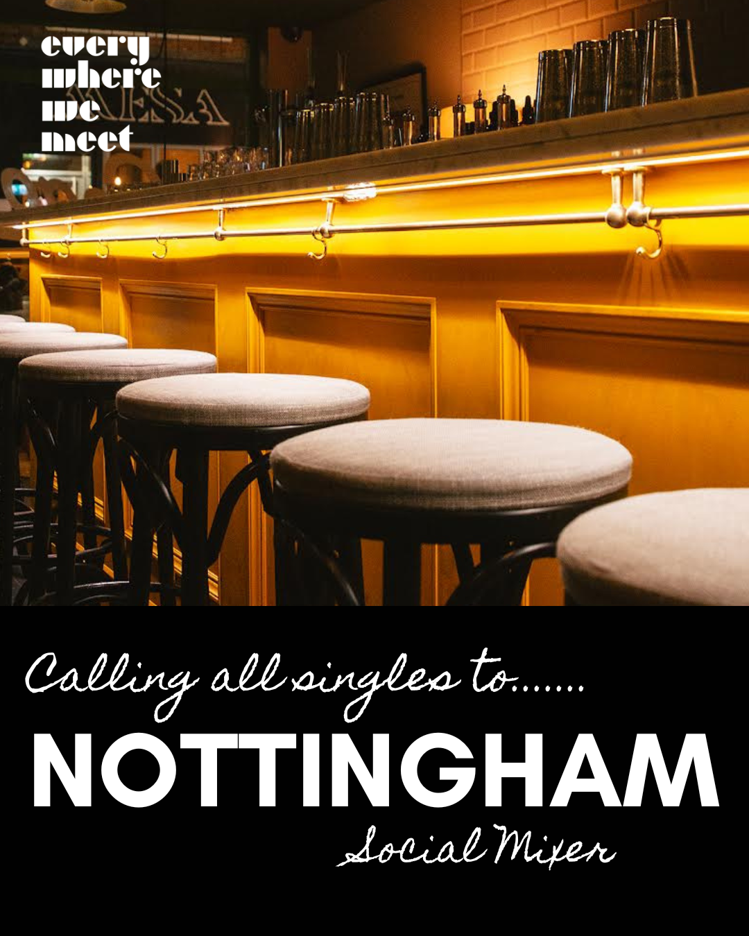 Nottingham Social Mixer at Pogo 29nd April 7.30pm - OVER 30s